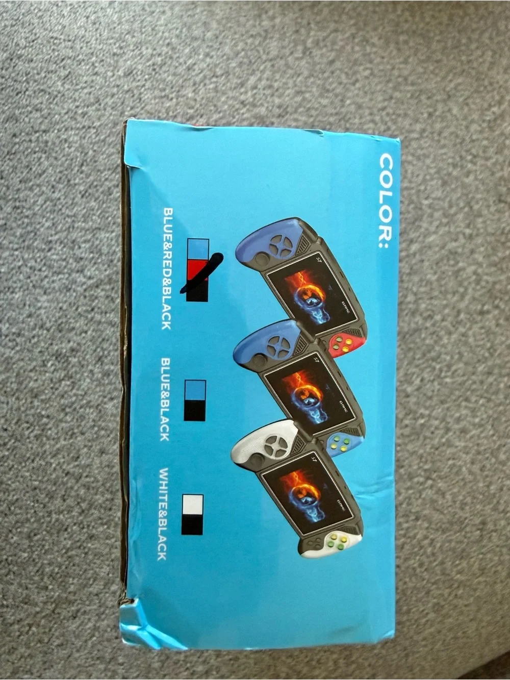 S7 Controller Game Handheld Console - Red & Blue